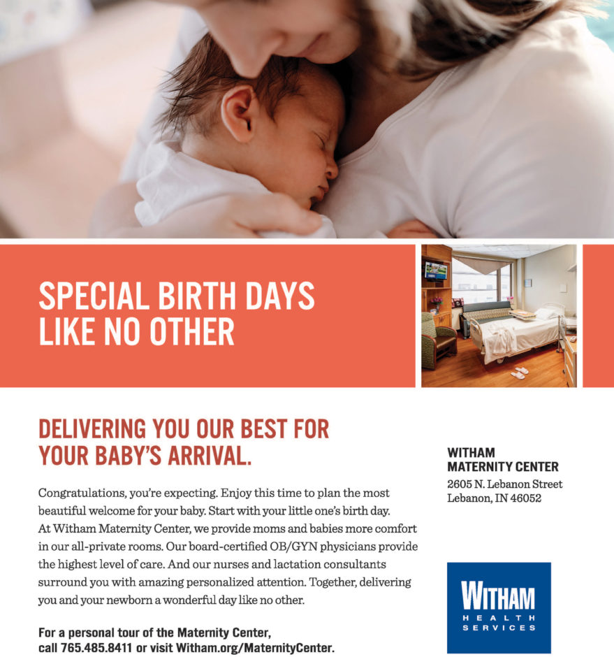 Witham Maternity Center Print Ad
