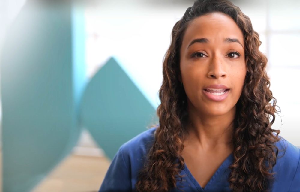 Kettering Health employee speaking on their brand promise